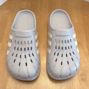 Adidas Adilette Clog Slides M9 W10 Lavender / Pink